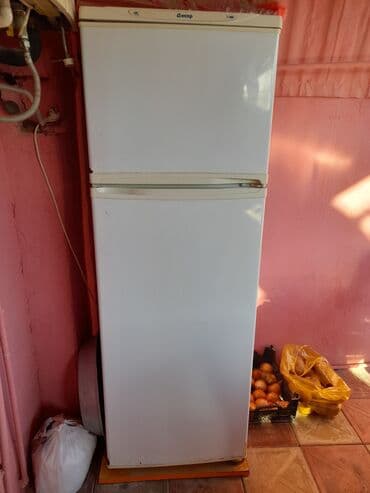 xaladenik 2 ci el: İşlənmiş 2 qapılı Dnepr Soyuducu Satılır, rəng - Ağ — 1