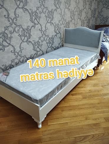 Yeni, Təknəfərlik çarpayı, Bazasız, Matras ilə, Siyirməsiz, Rusiya