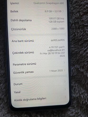 red magic nova qiymeti: Huawei nova 11i, 128 GB, Sənədlərlə, İki sim kartlı, Barmaq izi — 3