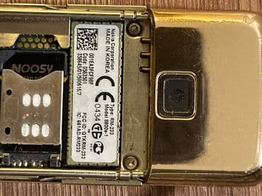 nokia 6680: Nokia 8, rəng - Qızılı — 2