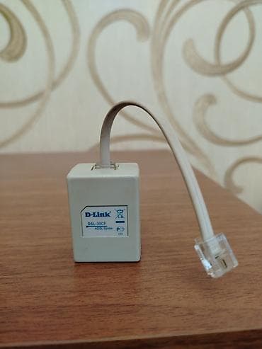 D‑Link DSL‑30CF ADSL Splitter - Telefon xətti üzərindən həm ADSL lalafo.az -da D‑Link DSL‑30CF ADSL Splitter - Telefon xətti üzərindən həm ADSL