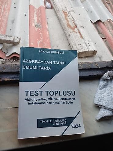 Məhsul: “Azərbaycan tarixi, Ümumi tarix – Test Toplusu” Müəllif — 1