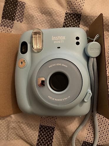 instax mini 12 en ucuz: Fujifilm Instax mini 11 — Sky Blue (Göy) ani fotoaparat - Avtomatik — 4