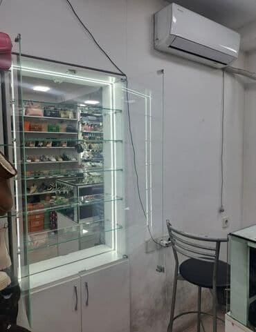 künc rəf: Şüşəli dolab vitrini — 8