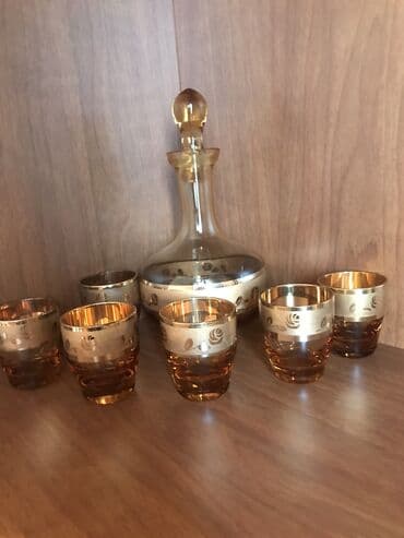 konyak dəsti: Rəng - Qızılı — 1