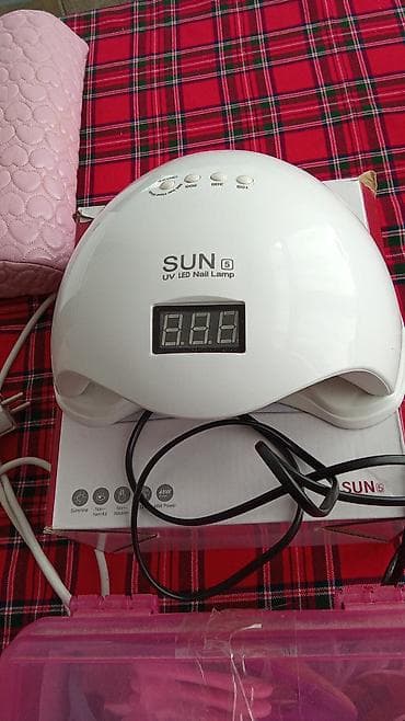 Gözəllik və estetika avadanlığı: Manikür/pedikür üçün elektrik frez aparatı və UV/istilik qutusu seti — 5