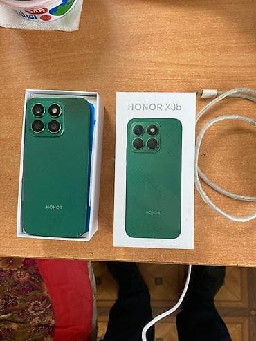 iphone 7 gold: Honor X8b, rəng - Yaşıl, Qırıq — 2