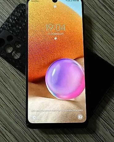 Samsung Galaxy A32, 64 GB, rəng - Qara, Barmaq izi