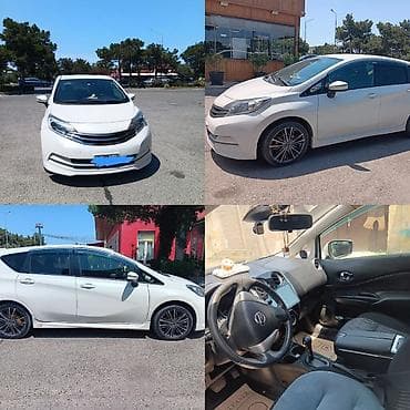 mini cooper satilir: Nissan Note – ağ rəngli, 5 qapılı şəhər hetçbeki Texniki — 1