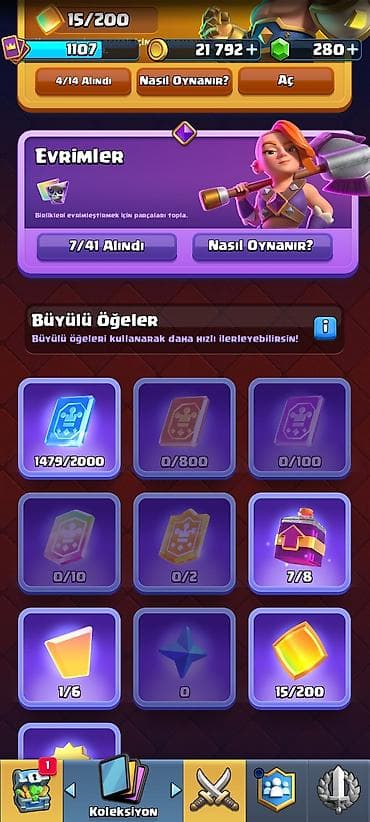 ucuz saz: Clash Royale oyun hesabı - Kupa: 5744 (Kupa Yolu, 16. Arena) - Profil — 5