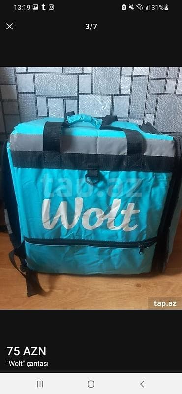 Kuryer çantaları: Salam Volt termo cantası yenidir almaq istəyən səxs əlaqə qursun — 5