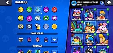 xbox one: Brawl Stars oyunu üçün tam dolu oyun hesabı - Kupa sayı: 50 174 - — 6