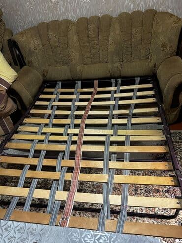 диван французская раскладушка: Di̇van-kravat, Açılan, Bazasız, Parça, Çatdırılma yoxdur — 3