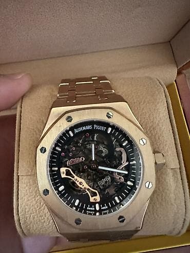 mexanik saat: Qol saatı, Audermars Piguet, rəng - Qızılı — 1