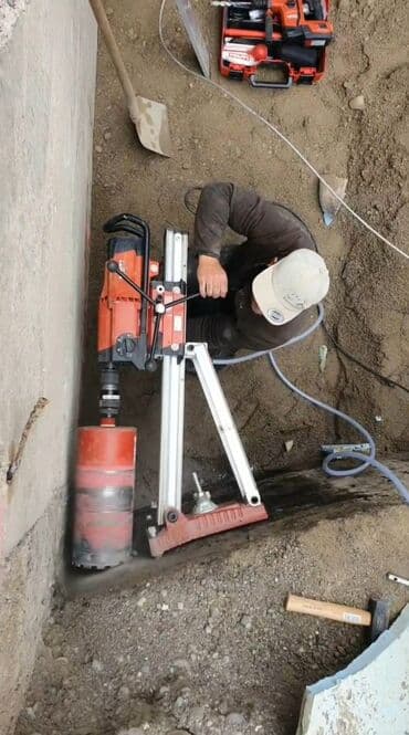 ikinci əl seyf qapi: Karot işleri Beton kesen Beton kesimi isleri — 1