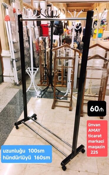 Qab-qacaq və mətbəx ləvazimatları: Məhsul: Hər növ asılqanlar və paltar stendləri. çatdırılma ödənişlidir — 9