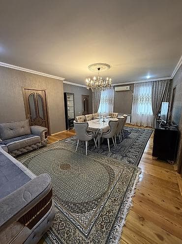 gencede ev: 6 otaqlı, 450 kv. m, Yeni təmirli — 8