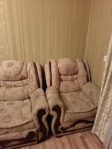 Детская мебель: Б/у, Классический диван, Диван, Без подьемного механизма, Раскладной — 4