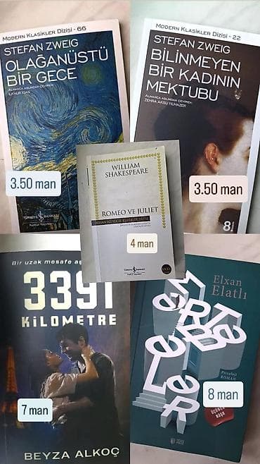 elxan elatli yeni kitabi: Kitablar, endirimdədi. çox az istifadə olunub, çatdırılma var, ətraflı — 5