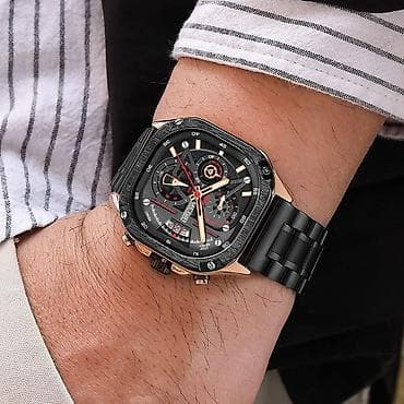 aqlı sahat: MEGIR Chronograph kişi qol saatı - Brend: MEGIR - Funksiyalar — 5