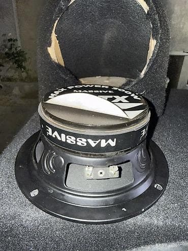 panel kamera: Avtomobil üçün səs sistemi komplekti - Subwoofer: Kenwood bas dinamik — 9