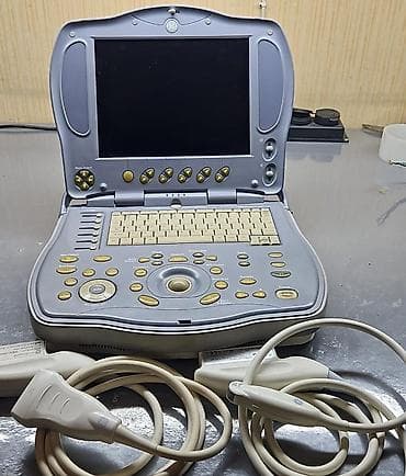 seyyar massaj: USM (Uzi) GE logic Book daşınan ultrasəs aparatı 2datcikli (Linear ve — 1