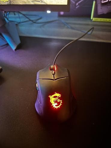 MSI Clutch GM08 oyun siçanı - Sensor: Optik, yüksək dəqiqlik - DPI