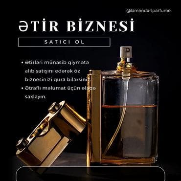 Оборудование для бизнеса: Ətir biznesi – Satıcı ol - Ətirləri münasib qiymətə topdan alıb — 1