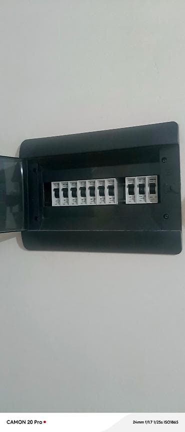 memar ecemi masaj: Elektrik xidməti -Elektriklə bağlı nasazlıqların aşkarlanması, aradan — 6