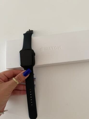 elektoron saat: Smart saat, Apple, Sensor ekran, rəng - Qara — 2