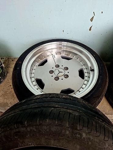 bak 100 liter: Mercedes üçün AMG/PERFORMANCE üslublu disk və şin komplekti — 3