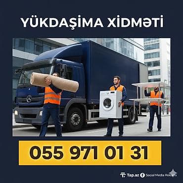 Yükdaşıma Xidməti – Bakı və rayonlar Peşəkar komanda ilə ev, ofis