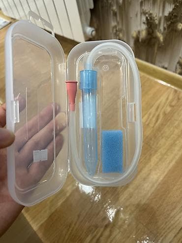 Uşaqlar üçün digər mallar: Uşaq burun aspiratoru seti - Dəst tərkibi: şəffaf plastik qutuda — 2