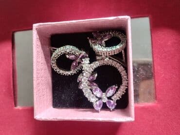 Информатика: Qadın sırğaları dəsti - 3 cüt asma sırğa 1) Mirvari effektli — 10