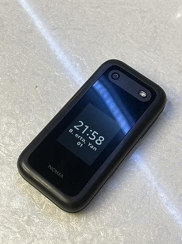 windows telefonlar: Nokia 2760 Flip, rəng - Qara, Düyməli, İki sim kartlı — 1