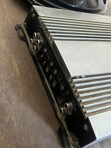 sobalı kamp çadırı: Soundmax avtomobil gücləndiricisi - Alüminium korpuslu, yüksək — 2