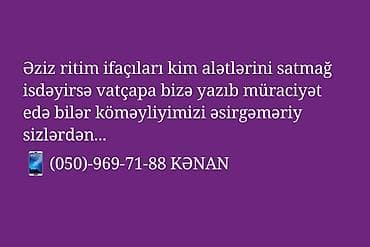 Ritim ifaçıları üçün alətlərin satışı ilə bağlı konsultasiya və dəstək