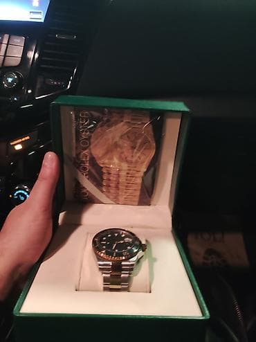 rolex saat qiyməti: Saat dəsti, rəng - Yaşıl — 5