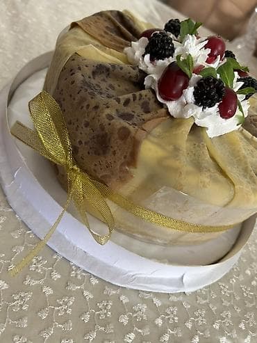 yeni il tortlari instagram: Blinçik Tortu – bənzərsiz təqdimat və dad - Quruluş: Nazik vanilli və — 2