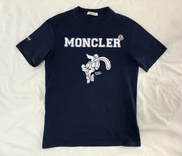 kişilər üçün toxunma papaqlar: Futbolka, Moncler, S (EU 36), rəng - Göy — 1