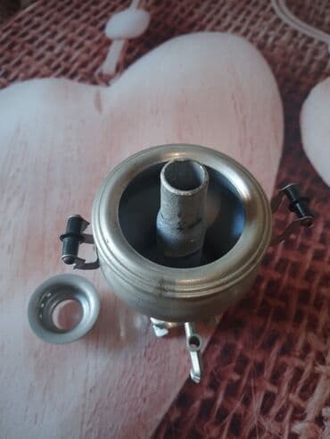 Mətbəx üçün digər texnika: Mini dekorativ samovar (metal) - Material: metal ərinti - Ölçü — 3