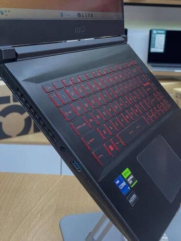 notebook cantalari: MSI oyun noutbuku - Ekran: 15.6" FHD (1920x1080) mat panel - — 4