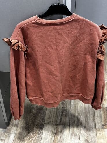 Пиджаки: Zara qız uşağı üçün sweatshirt - Rəng: tünd gül-qırmızı/terrakota - — 2