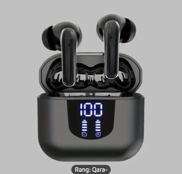 bultuz qulaqciqlar: Yeni Simsiz (Bluetooth) Qulaqcıqlar, rəng - Qara — 4
