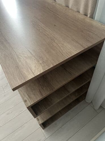 kuxna ustolu: Klassik masa, İşlənmiş, Taxta, Dördbucaq masa — 3