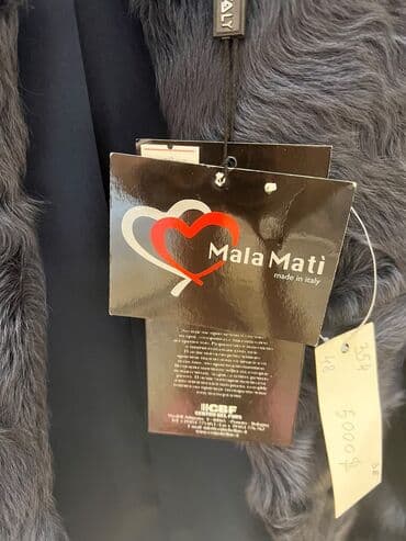 шуба норковая новая: Yeni karakul şuba. İtaliya brendidir. MalaMati. Tünd göy rəngdir — 2