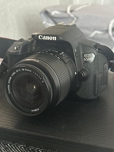 Canon 650d Təcili satılır. razılaşmaq olar adapteri var — 1