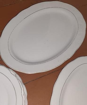 acar naboru satilir: Nahar dəsti, rəng - Ağ, Farfor — 2