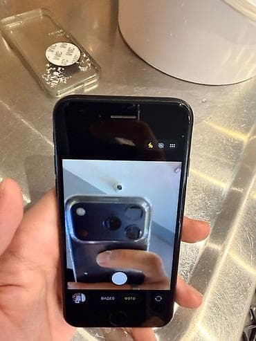apple macbook: IPhone SE 2020, 128 GB, Qara, Barmaq izi — 5