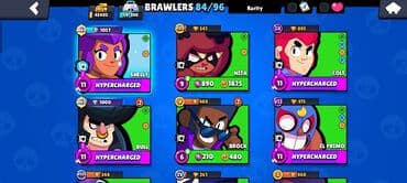Aş qazanı: Brawl Stars hesabı - Kuboklar: 43 403+ - Brövlər: 84/96 - Brövlər — 2